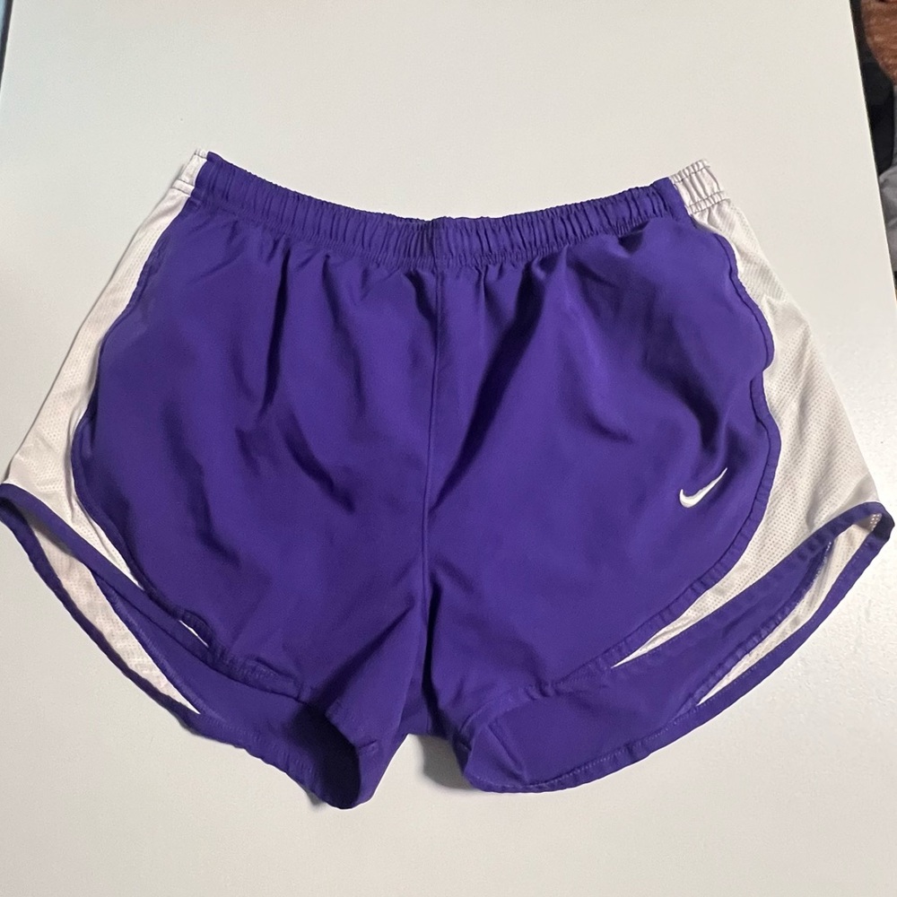 Purple Nike Running Shorts